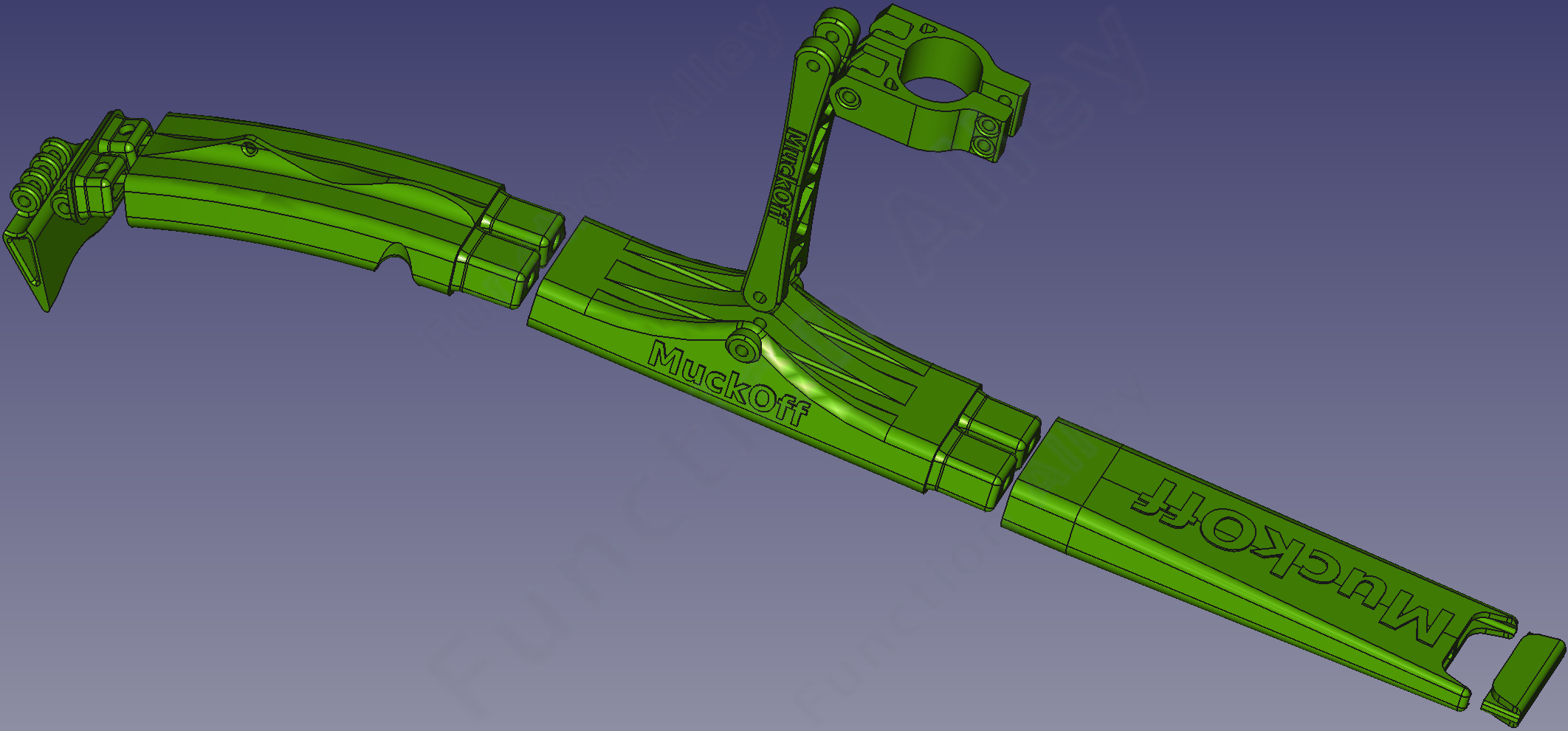 Exploded View of Tube-Junctions