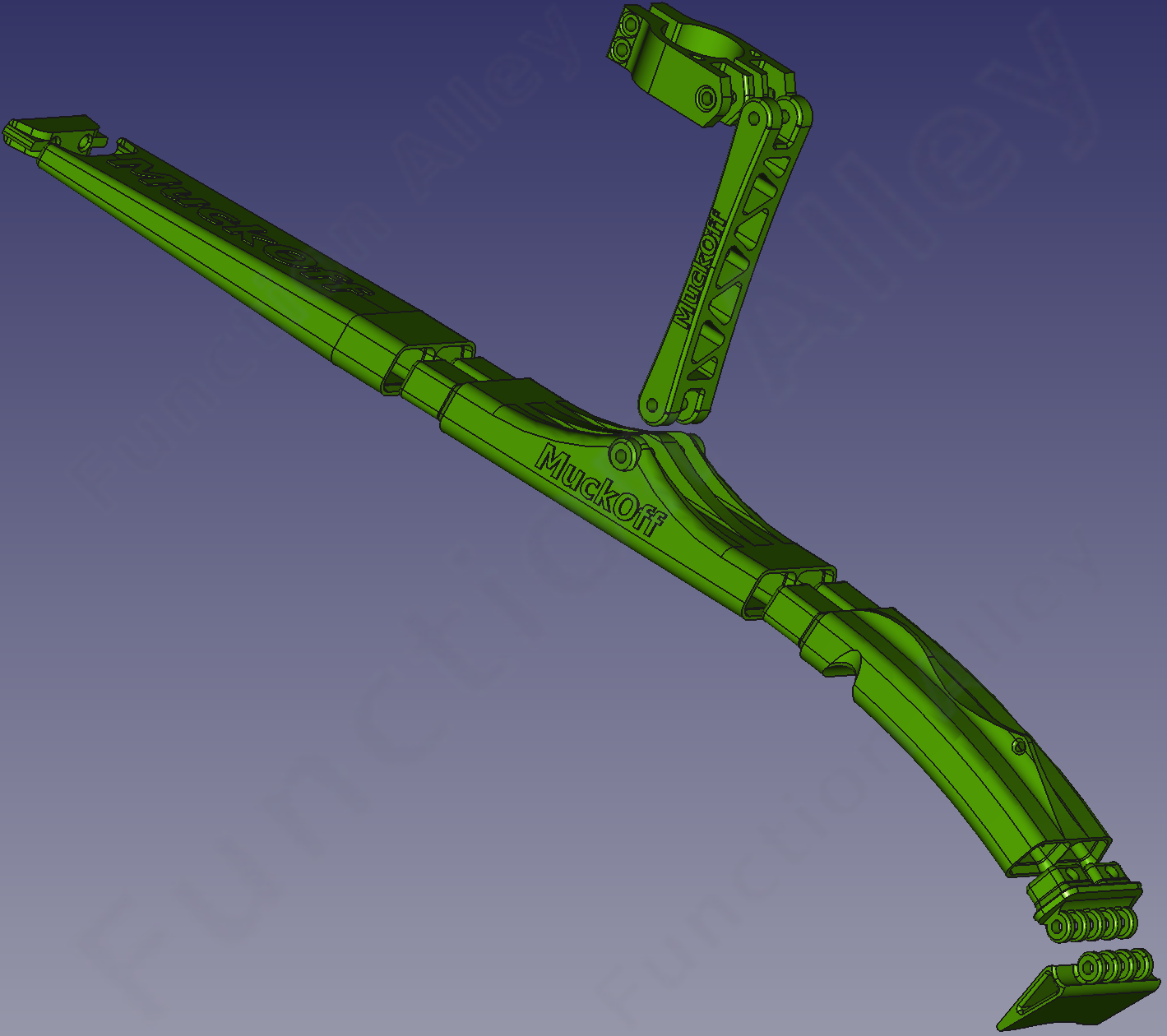 Exploded View, Orthographic Above