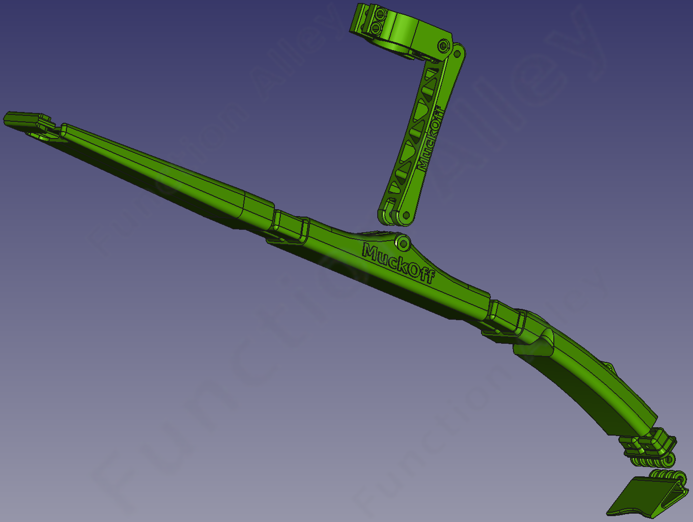 Exploded View, Orthographic Below